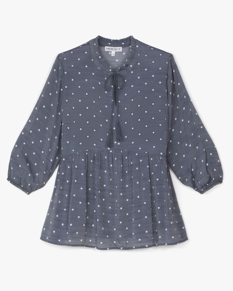 Front of plus size Aria Babydoll Tunic by Meri Skye | Dia&Co | dia_product_style_image_id:144836